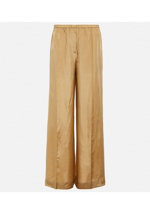 Joseph Thoresby silk habotai pants