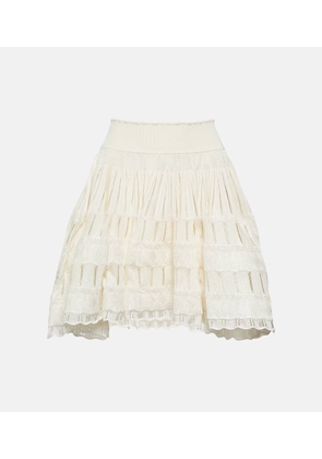 Alaia Crinoline miniskirt