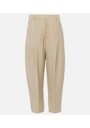 Stella McCartney Iconic high-rise cropped pants
