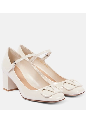 Valentino Garavani VLogo Signature patent leather Mary Jane pumps