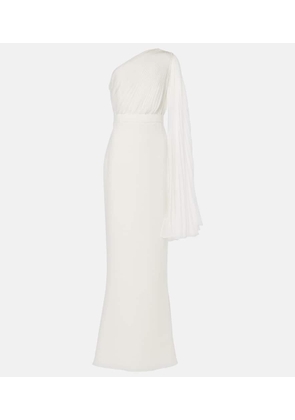 Max Mara Bridal Lorena chiffon and cady gown
