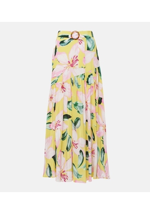 Alexandra Miro Tina floral maxi skirt
