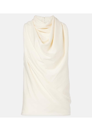 Altuzarra Sleary draped crepe top