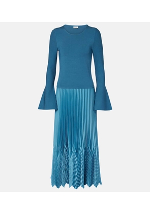 Simkhai Damoni pleated midi dress