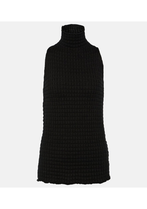 Jil Sander Frayed cotton top