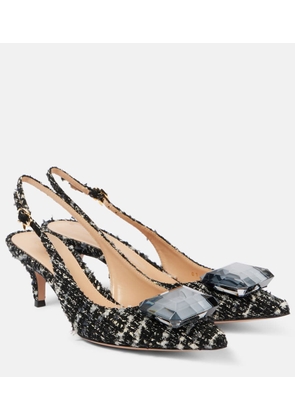 Gianvito Rossi Jaipur 55 boucle slingback pumps