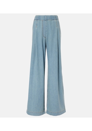 Dries Van Noten High-rise wide-leg jeans