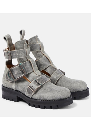 Vivienne Westwood Cut-out leather ankle boots