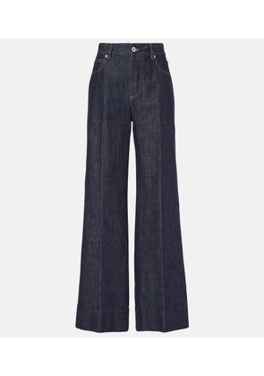 Bottega Veneta High-rise wide-leg jeans