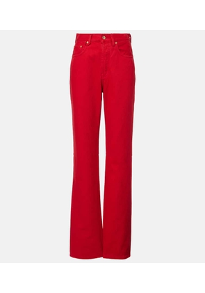 Jacquemus De-Nimes high-rise straight jeans