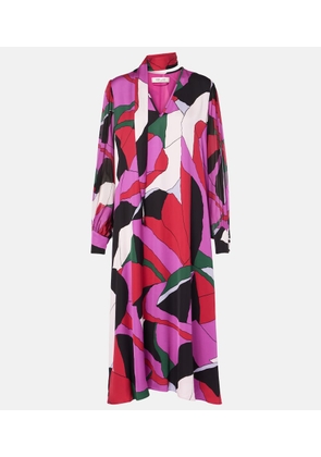 Diane von Furstenberg Abel printed midi dress
