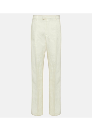 Bottega Veneta Linen straight pants