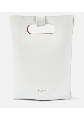Alaia Folded Small leather tote bag