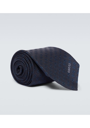 Gucci Horsebit silk tie