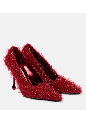 Jimmy Choo Ixia 95 tinsel pumps