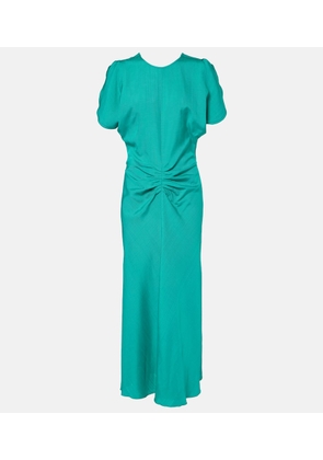 Victoria Beckham Gathered midi dress