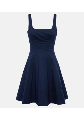Staud Wells cotton poplin minidress