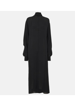 Khaite Lexi silk georgette maxi dress