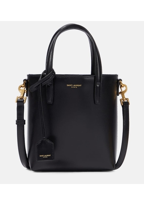Saint Laurent Toy Shopping Mini leather tote bag