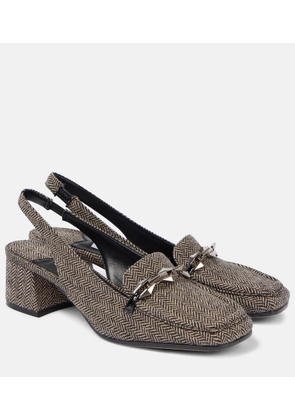 Jimmy Choo Diamond Tilda 45 slingback pumps