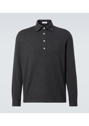 Brunello Cucinelli Cashmere polo sweater