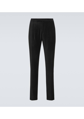 Lardini Velvet tuxedo pants