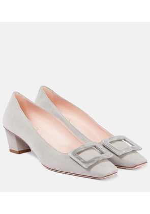 Roger Vivier Belle Vivier 45 leather pumps