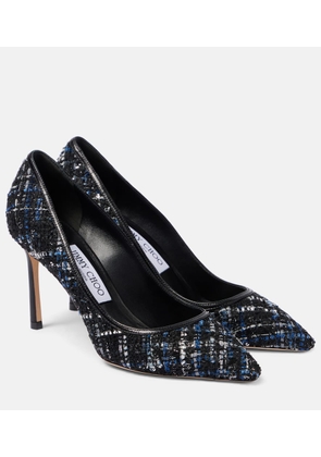 Jimmy Choo Romy 85 tweed pumps