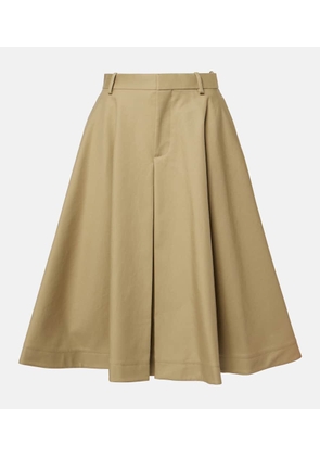 Bottega Veneta Cotton midi skirt