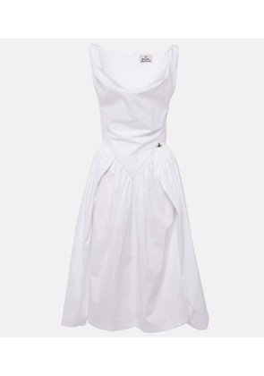 Vivienne Westwood Sunday cotton corset dress