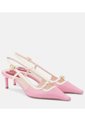 Roger Vivier Viv' Canard leather slingback pumps