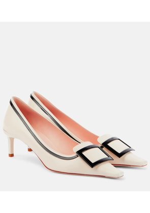 Roger Vivier Viv' Canard 55 leather pumps