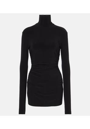 Norma Kamali Jersey minidress