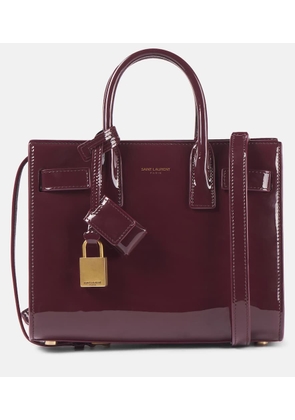 Saint Laurent Sac De Jour Nano patent leather tote bag