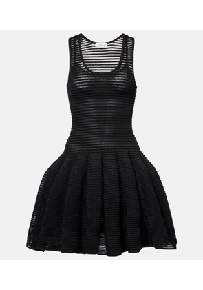 Alaia Crinoline knitted minidress