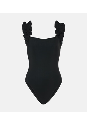 Karla Colletto Willow ruffled swimsuit