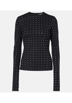 Sportmax Negus crystal-embellished top
