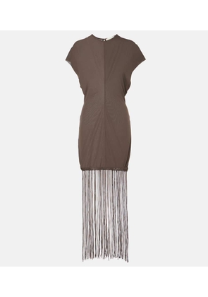 Faithfull Brita fringed minidress