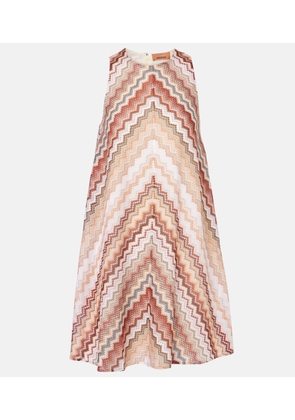 Missoni Zigzag knitted minidress