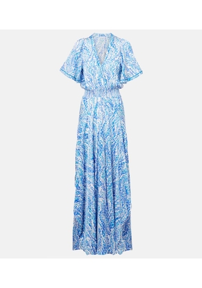 Poupette St Barth Mabelle printed maxi dress
