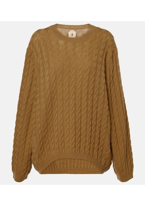 Jardin des Orangers Cable-knit wool and cashmere sweater