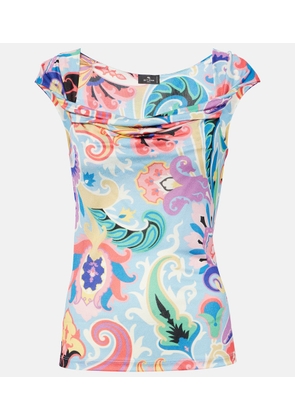 Etro Paisley top