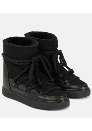 Inuikii Classic Wedge suede and leather snow boots