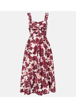 Rebecca Vallance Nerissa floral midi dress