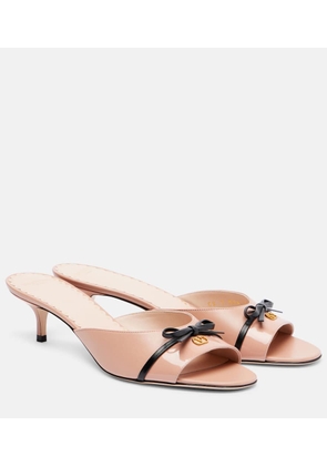 Valentino Garavani Bepointy 45 leather mules
