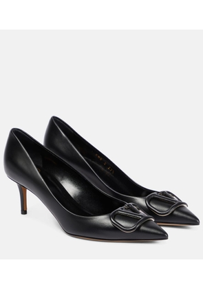 Valentino Garavani VLogo leather pumps