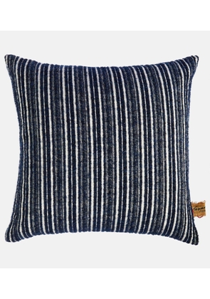 The House of Lyria Cornelius wool and cotton striped cushion