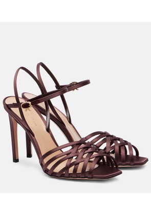 Gianvito Rossi Kerry 95 satin sandals