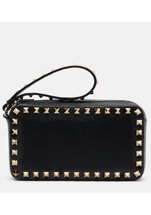 Valentino Garavani Rockstud Small leather clutch