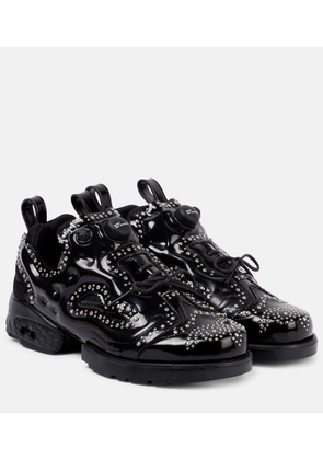 Noir Kei Ninomiya Studded brogue sneakers